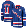 Men's New York Rangers Mark Messier Blue Player Game Jersey