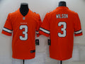Men's Denver Broncos Russell Wilson Orange Game Player Jersey