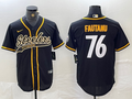 Men's Pittsburgh Steelers Troy Fautanu Black Game Jersey