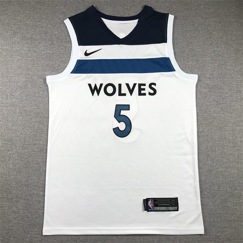 Men's Minnesota Timberwolves Anthony Edwards White Swingman Jersey - Association Edition