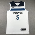 Men's Minnesota Timberwolves Anthony Edwards White Swingman Jersey - Association Edition