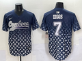 Men's Dallas Cowboys Trevon Diggs Navy Team Game Player Jersey