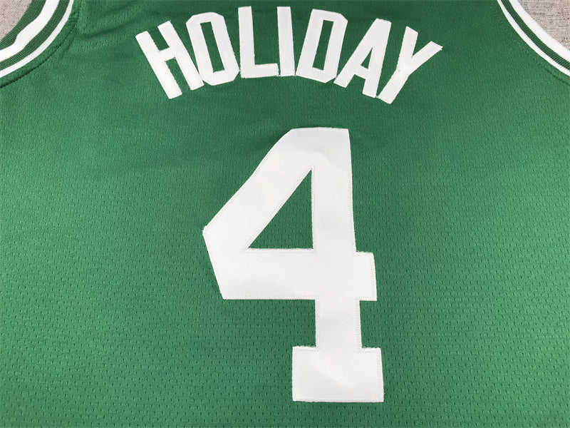 Men's Boston Celtics Jrue Holiday Kelly Green Swingman Jersey - Icon Edition