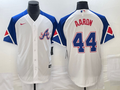 Men's Atlanta Braves Hank Aaron White 2023 City Connect Replica Player Jersey