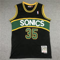 Men's Seattle Supersonics Kevin Durant Black Throwback Swingman Jersey