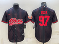 Men's San Francisco 49ers Nick Bosa Black Game Player Jersey Joint Edition