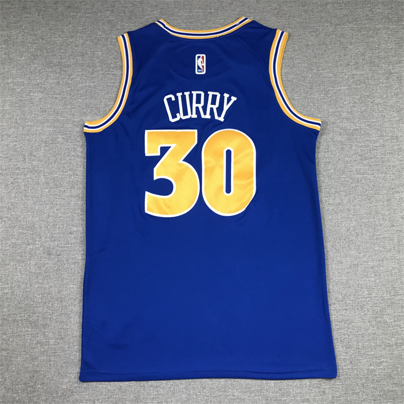Men's Golden State Warriors Stephen Curry Blue 2022/23 Swingman Jersey - Classic Edition