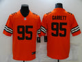 Men's Cleveland Browns Myles Garrett Orange Game Jersey