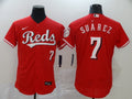 Men's Cincinnati Reds Eugenio Suarez Red Replica Baseball Jersey