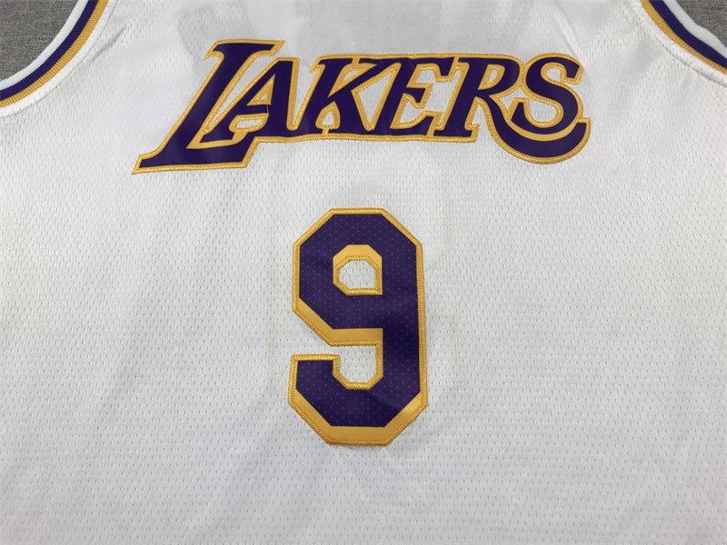 Men's Los Angeles Lakers Bronny James White Swingman Player Jersey - Association Edition
