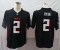 Men's Atlanta Falcons Matt Ryan Black Game Player Jersey