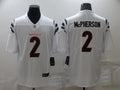 Men's Cincinnati Bengals Evan McPherson White Game Jersey