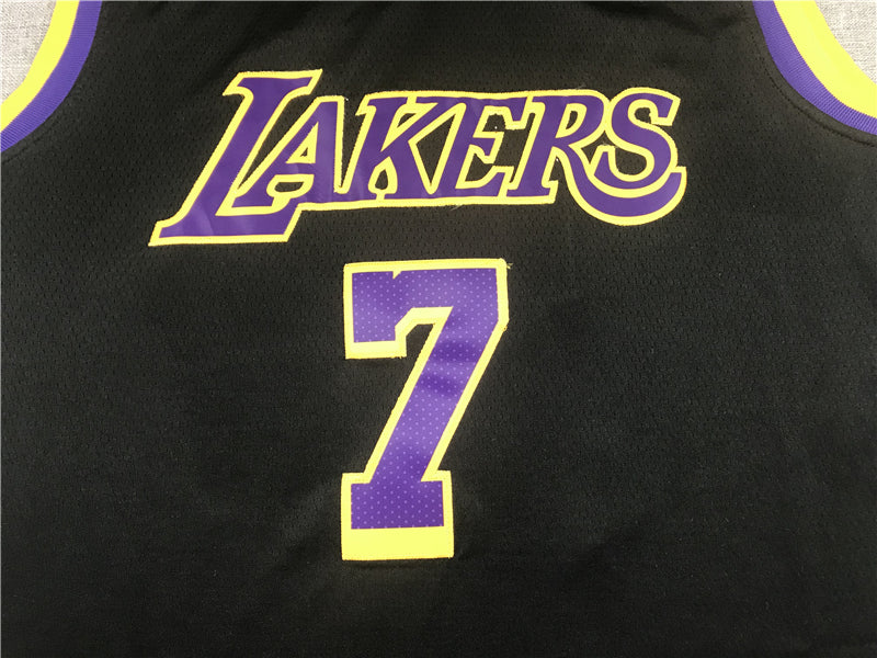 Men's Los Angeles Lakers Carmelo Anthony Black 2020/21 Swingman Player Jersey