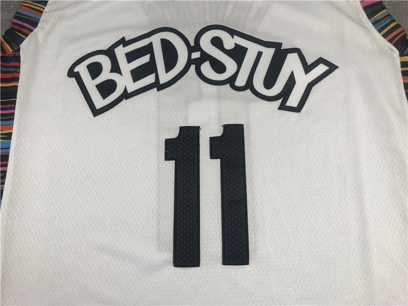 Men's Brooklyn Nets Kyrie Irving White Swingman Jersey - City Edition