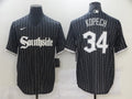 Men's Chicago White Sox Michael Kopech Black Stitched Jersey