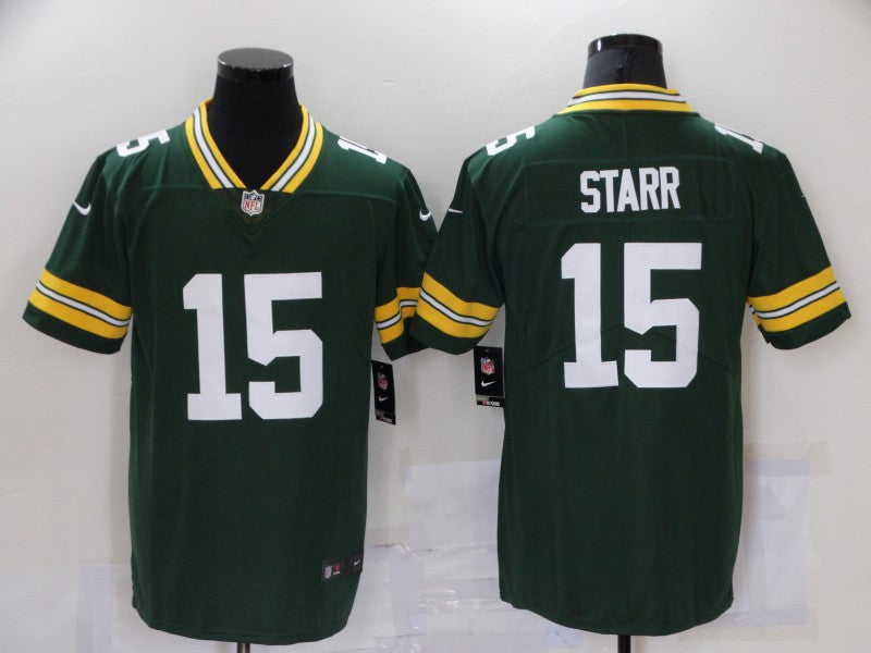 Men's Green Bay Packers Bart Starr Green Game Jersey