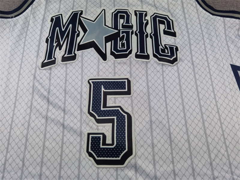 Men's Orlando Magic Paolo Banchero Silver 2024/25 Swingman Player Jersey - City Edition