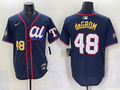 Men's American League Jacob deGrom Navy 2025 All-Star Edition Limited Player Jersey