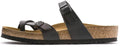 Birkenstock Mayari Birko-Flor 0071793 Narrow Fit Black Slide Sandals