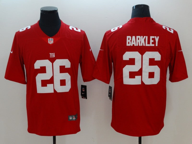 Men's New York Giants Saquon Barkley Jersey Red
