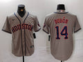 Men's Houston Astros Mauricio Dubon Gray Road Replica Player Jersey
