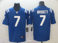 Men's Indianapolis Colts Jacoby Brissett Blue Game Jersey
