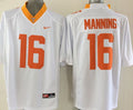 Men's Tennessee Volunteers Peyton Manning White Player Game Jersey