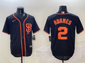 Men's San Francisco Giants Willy Adames Black Replica Player Jersey
