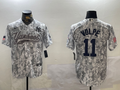 Men's New York Yankees Anthony Volpe Arctic Camo 2024 Salute to Service Limited Jersey