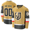 Men's Vegas Golden Knights Fanatics Gold Custom Jersey