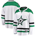 Men's Dallas Stars Fanatics White Breakaway Away Blank Jersey
