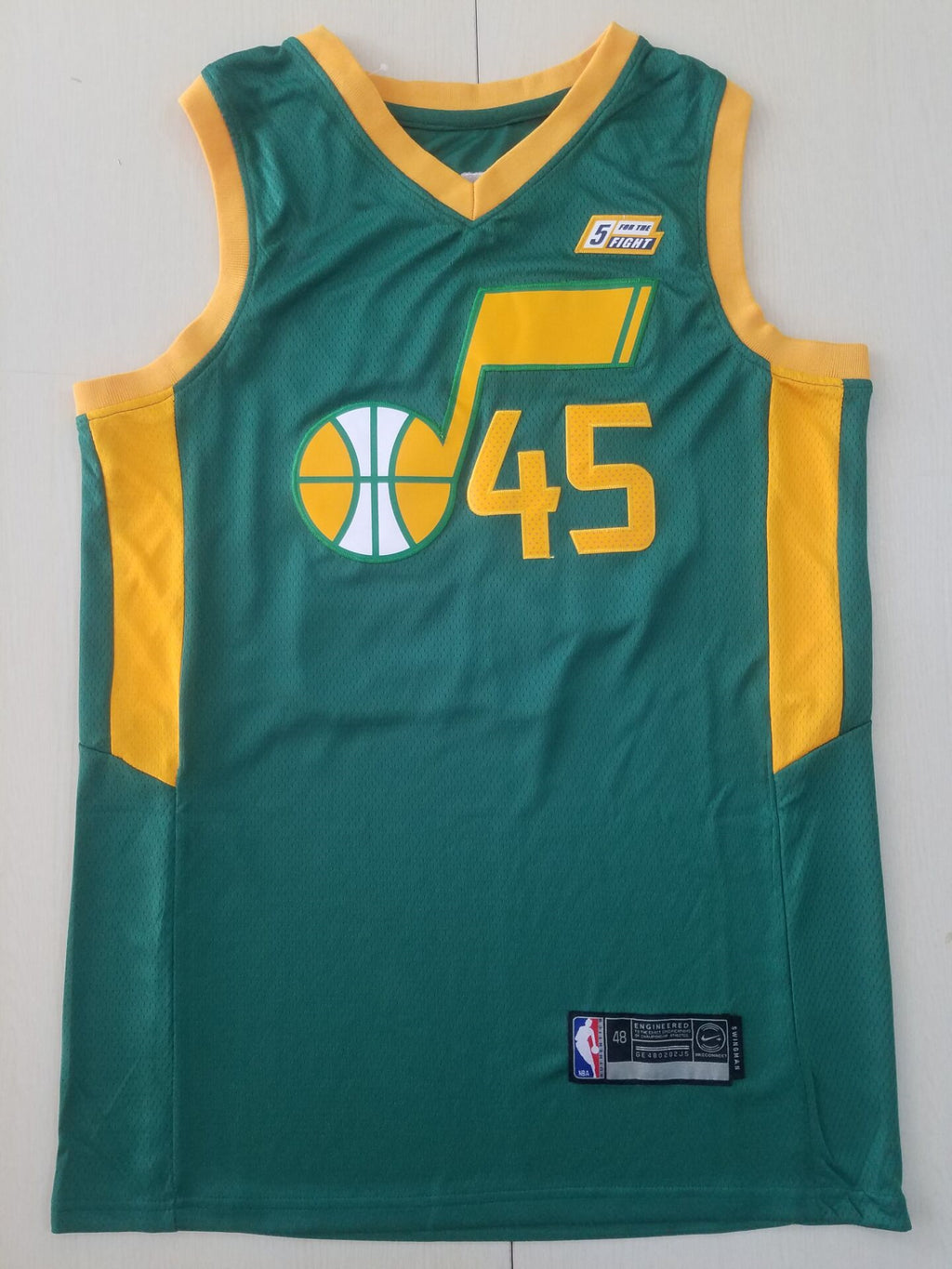 Men's Utah Jazz Donovan Mitchell Green 2020/21 Swingman Player Jersey