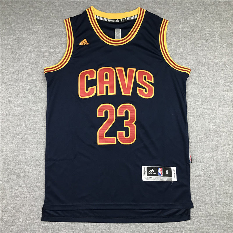 Men's Cleveland Cavaliers LeBron James Navy Swingman Fashion Jersey