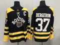 Men's Boston Bruins Patrice Bergeron Black Player Game Jersey