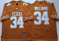Men's Texas Longhorns Ricky Williams Orange Replica Team Jersey