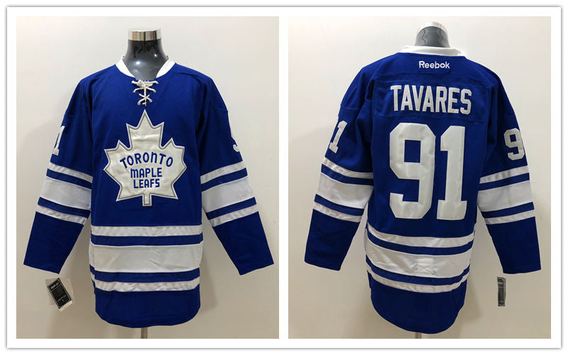 Men's Toronto Maple Leafs John Tavares Blue Game Jersey