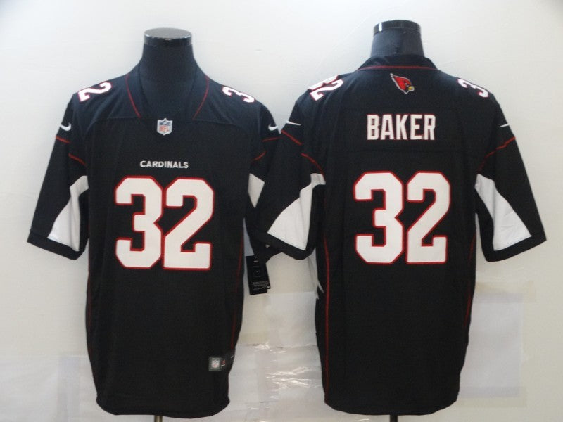 Men's Arizona Cardinals Budda Baker Black Game Player Jersey