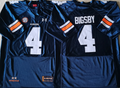 Men's Auburn Tigers Tank Bigsby Navy Player Game Jersey