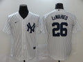 Men's New York Yankees DJ LeMahieu White Replica Baseball Jersey