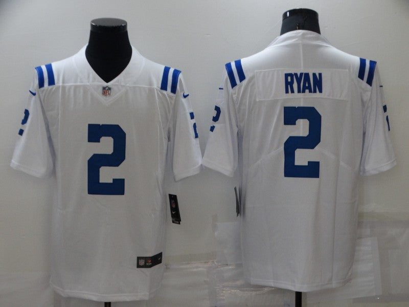 Men's Indianapolis Colts Matt Ryan White Game Jersey