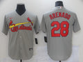 Men's St. Louis Cardinals Nolan Arenado Gray Replica Baseball Jersey