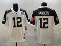 Men's Cleveland Browns Shedeur Sanders White Game Jersey