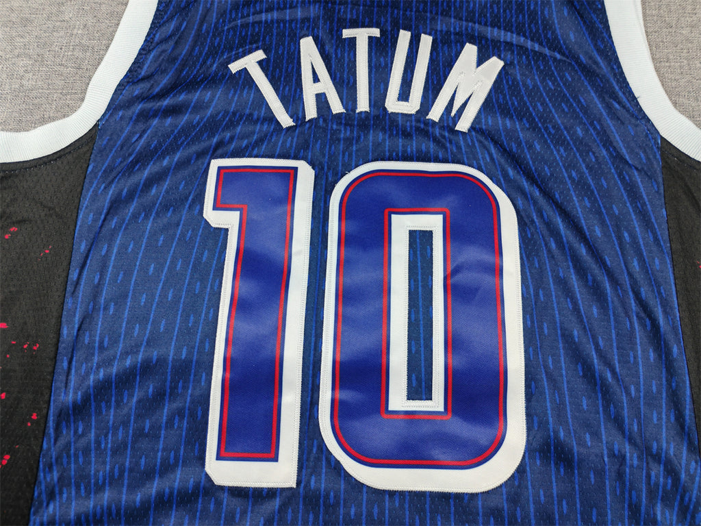 Men's 2024 USA Dream Team Jayson Tatum Navy Authentic Player Jersey