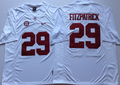 Men's Alabama Crimson Tide Minkah Fitzpatrick White Player Game Jersey