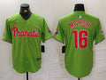 Men's Philadelphia Phillies Brandon Marsh Green Limited Player Jersey