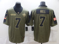 Men's New Orleans Saints Taysom Hill Brown Game Jersey