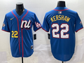 Men's National League Clayton Kershaw Blue 2025 All-Star Edition Limited Player Jersey