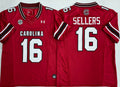Men's South Carolina Gamecock LaNorris Sellers Red Player Game Jersey