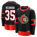 Men's Ottawa Senators Linus Ullmark Fanatics Black Home Breakaway Player Jersey