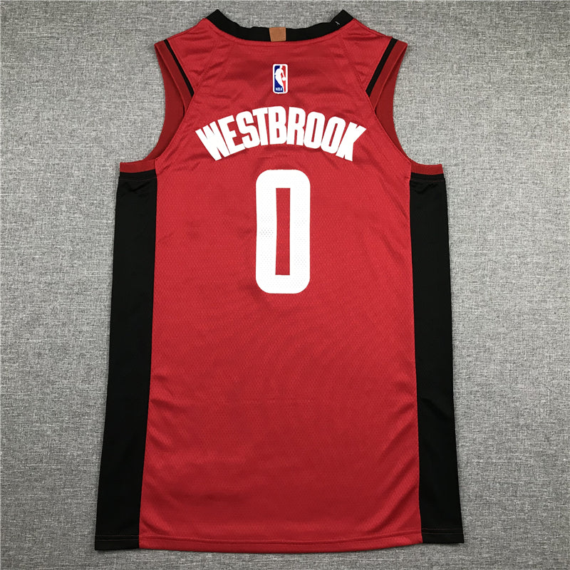 Men's Houston Rockets Russell Westbrook NBA Red Swingman Jersey